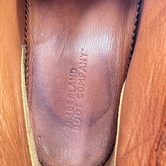 Timberland Boot Company Men Size 10 75509 Brown Leather Plain Toe Chukka Boot - Picture 14 of 16